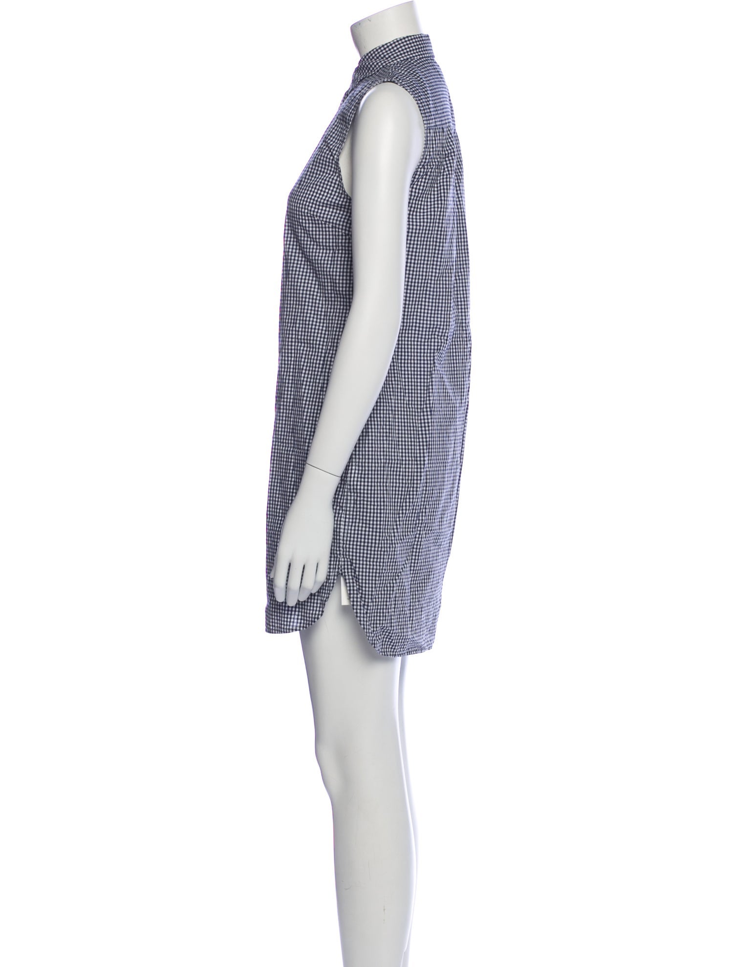 Equipment Plaid Print Mini Dress