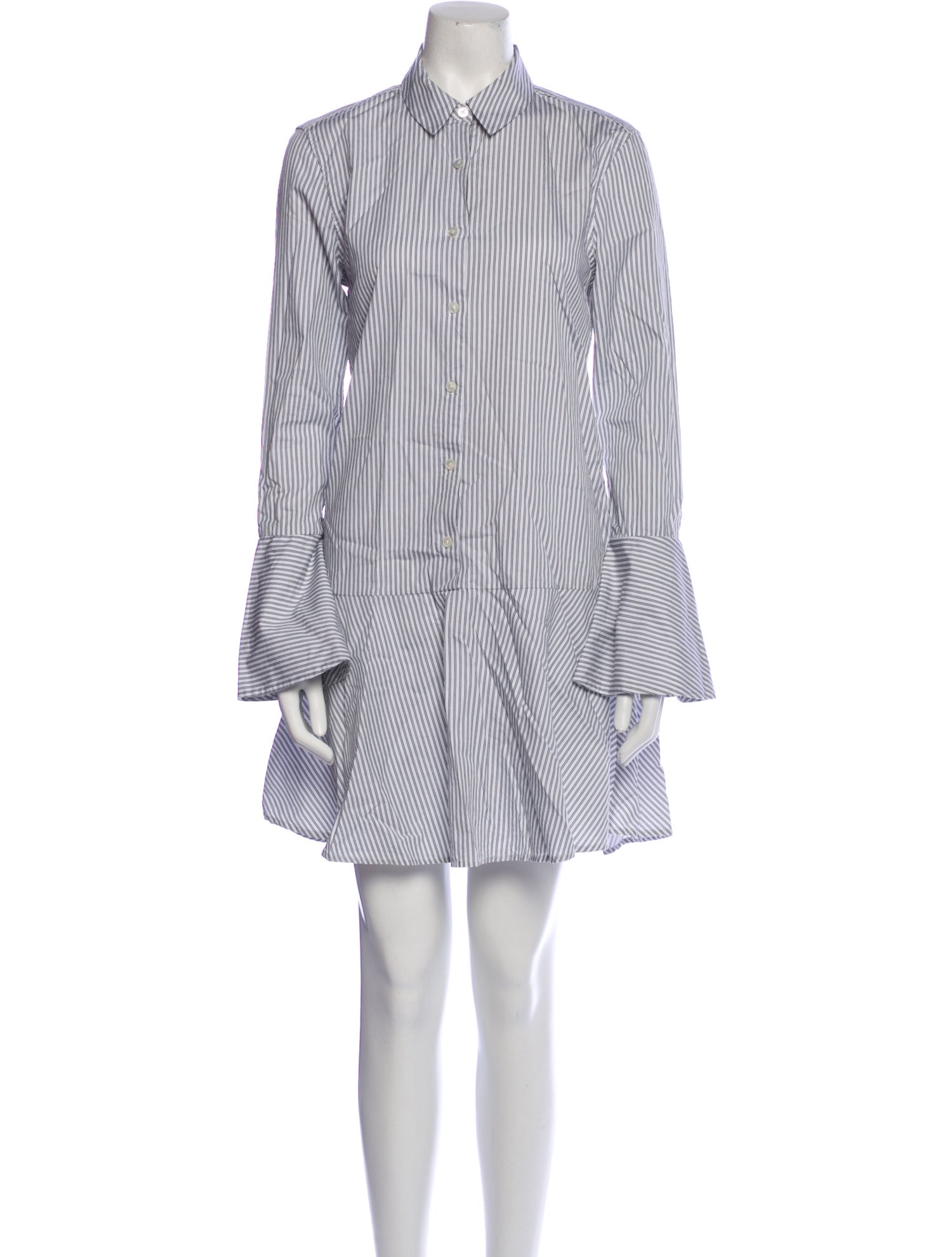 Equipment Striped Mini Dress