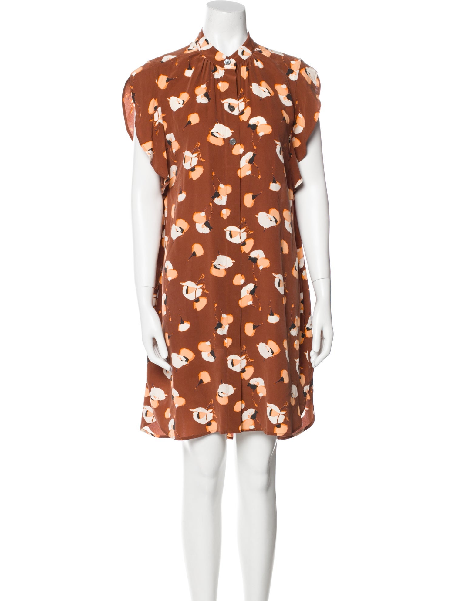 Equipment Silk Mini Dress