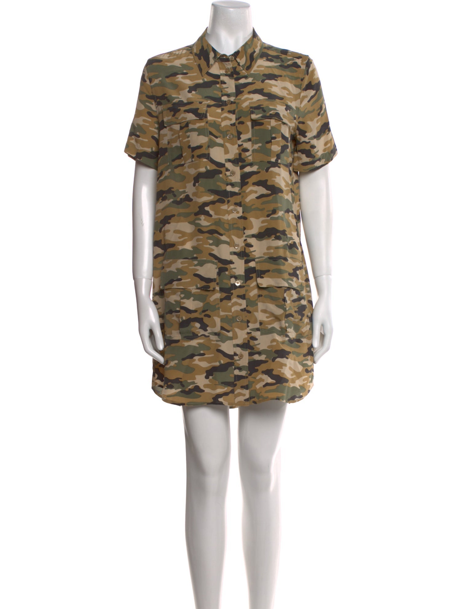 Equipment Silk Mini Dress