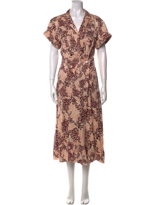 Equipment Silk Long Dress