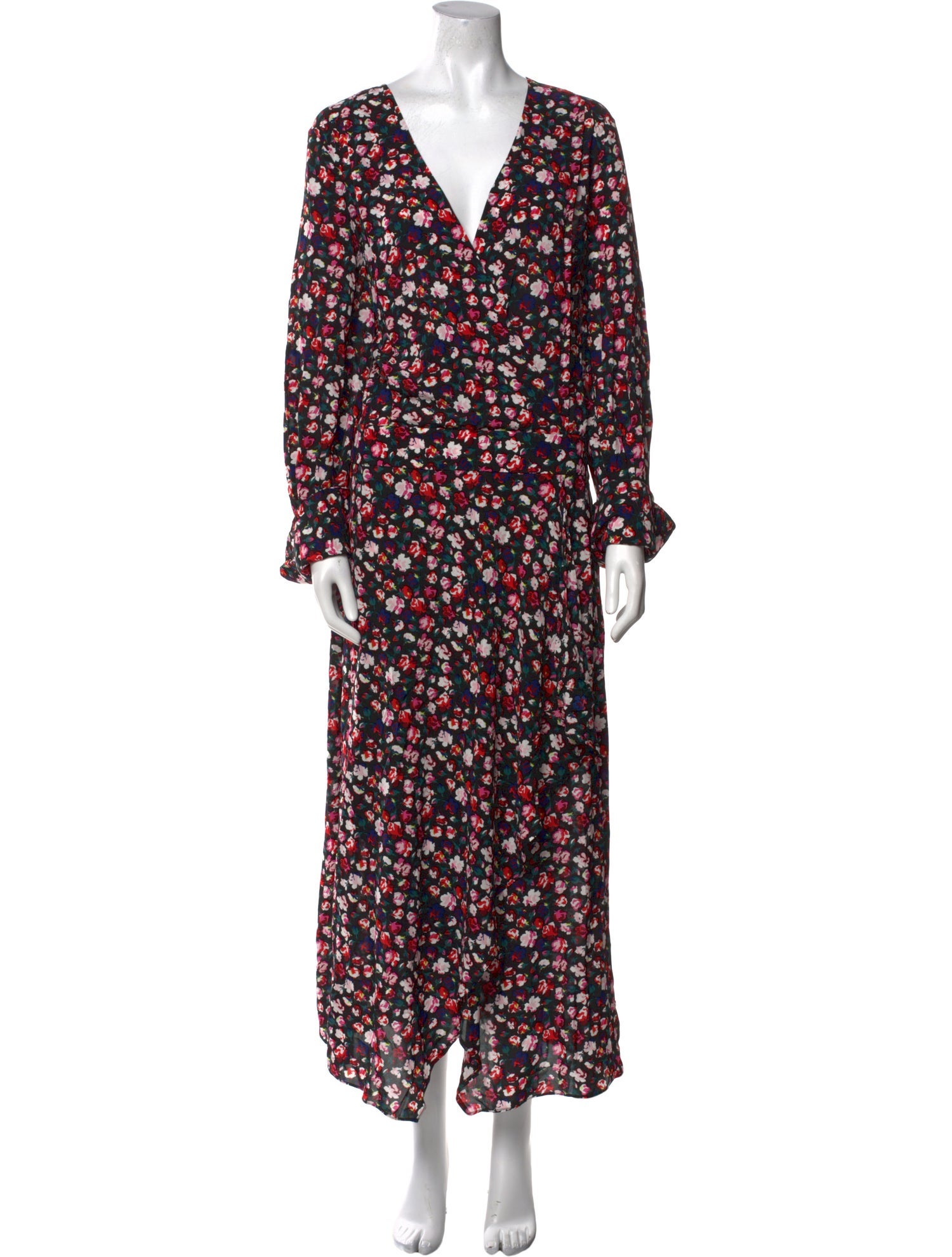 Equipment Floral Print Long Dress
