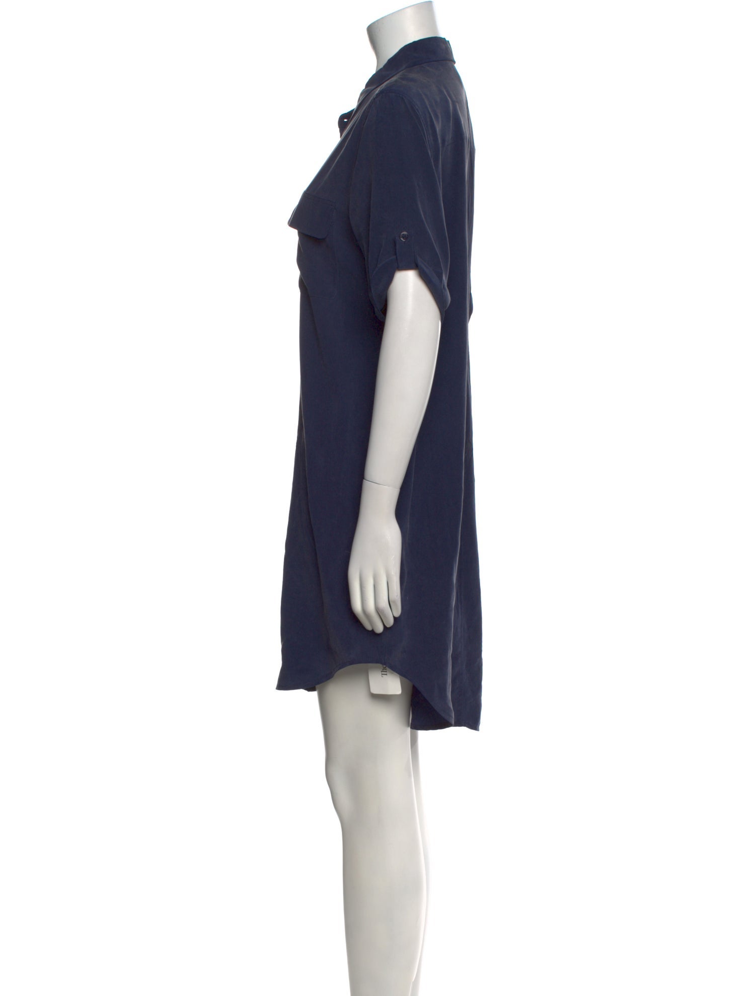 Equipment Silk Knee-Length Dress