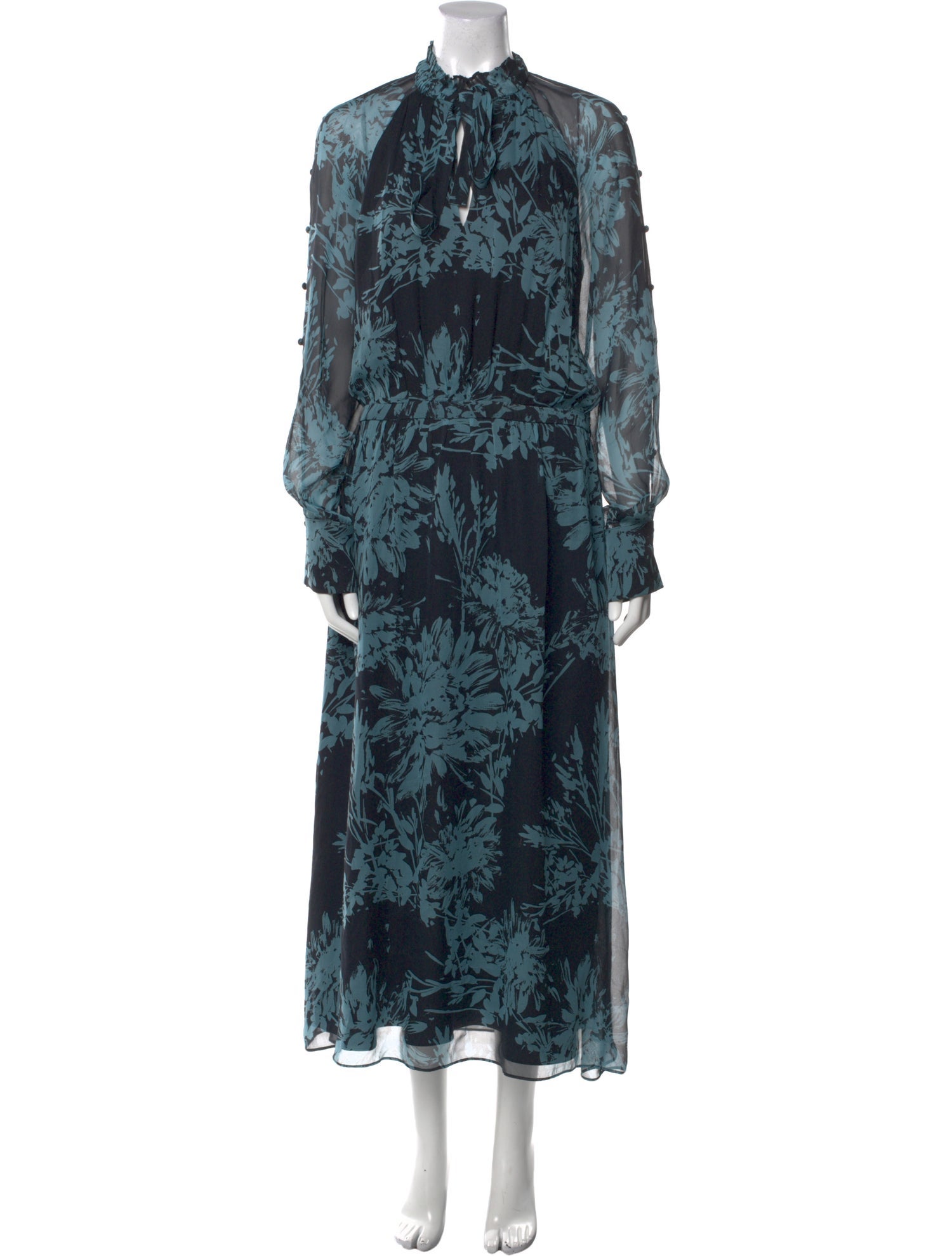 Equipment Silk Long Dress