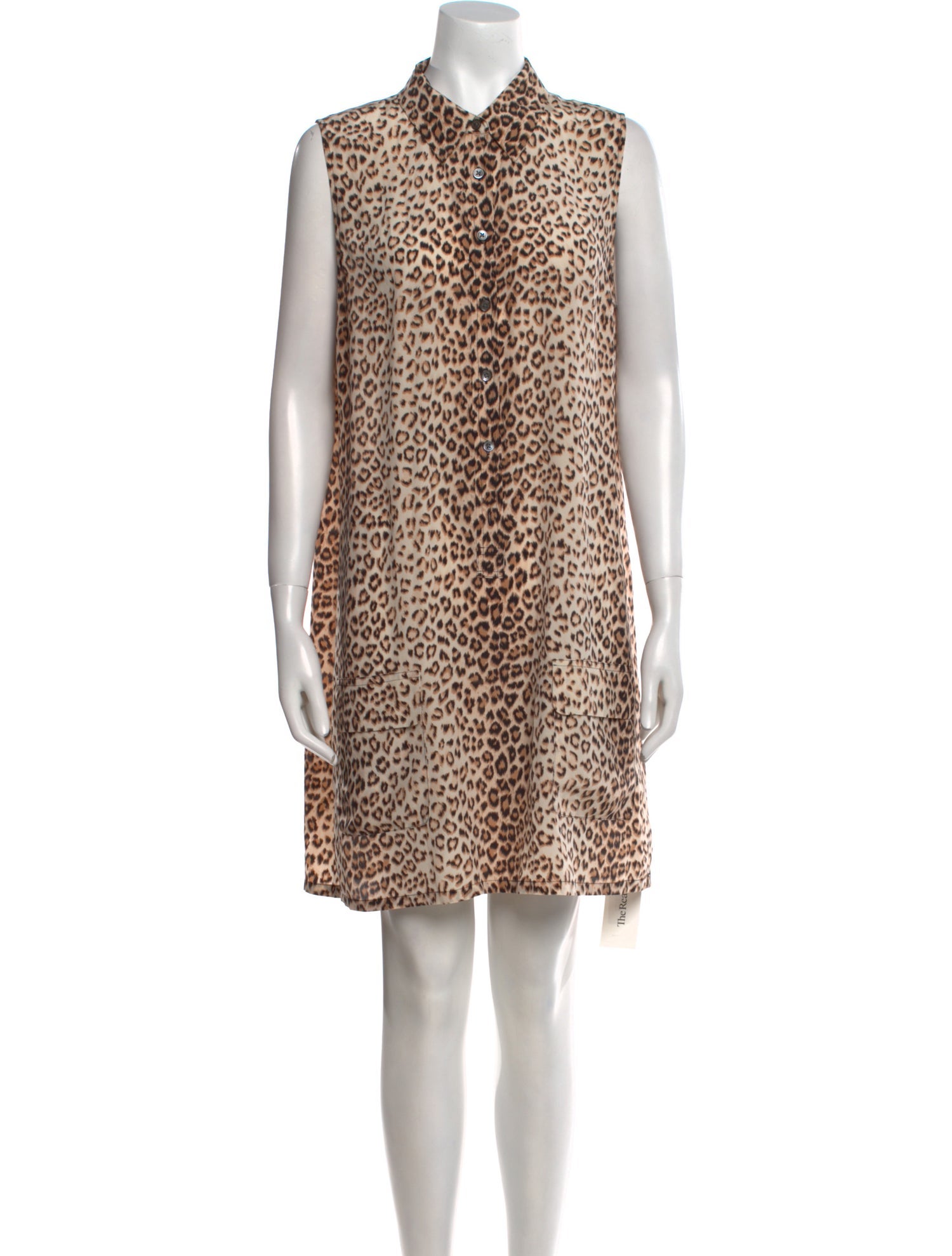 Equipment Silk Knee-Length Dress