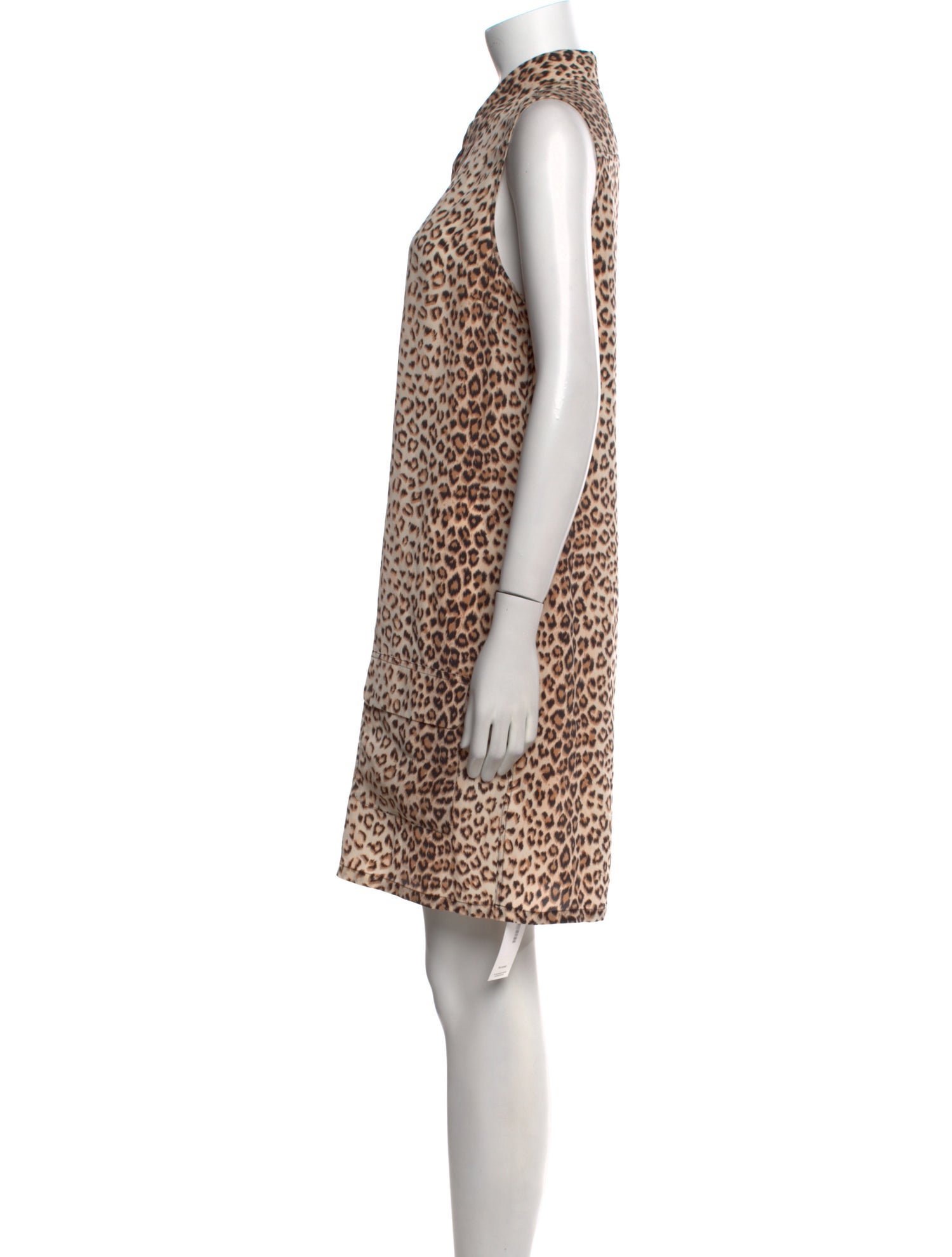 Equipment Silk Knee-Length Dress