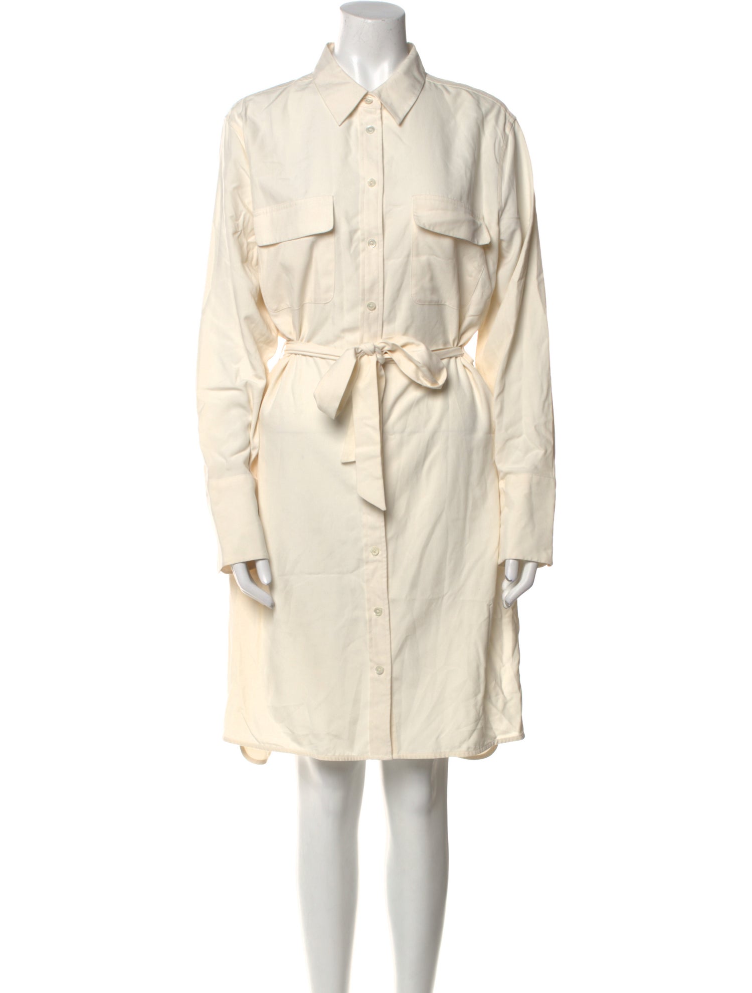 Equipment Silk Knee-Length Dress