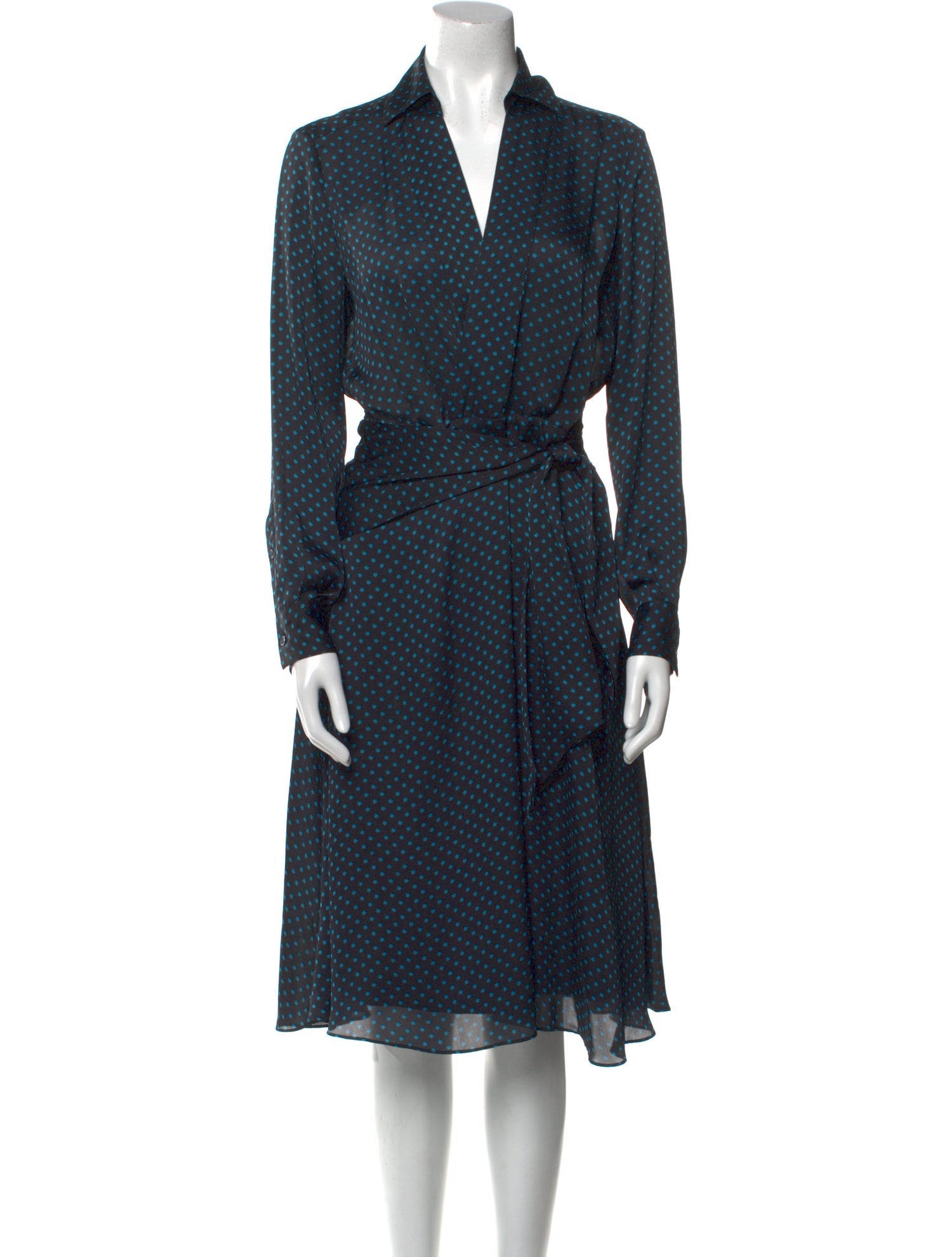 Equipment Polka Dot Print Long Dress