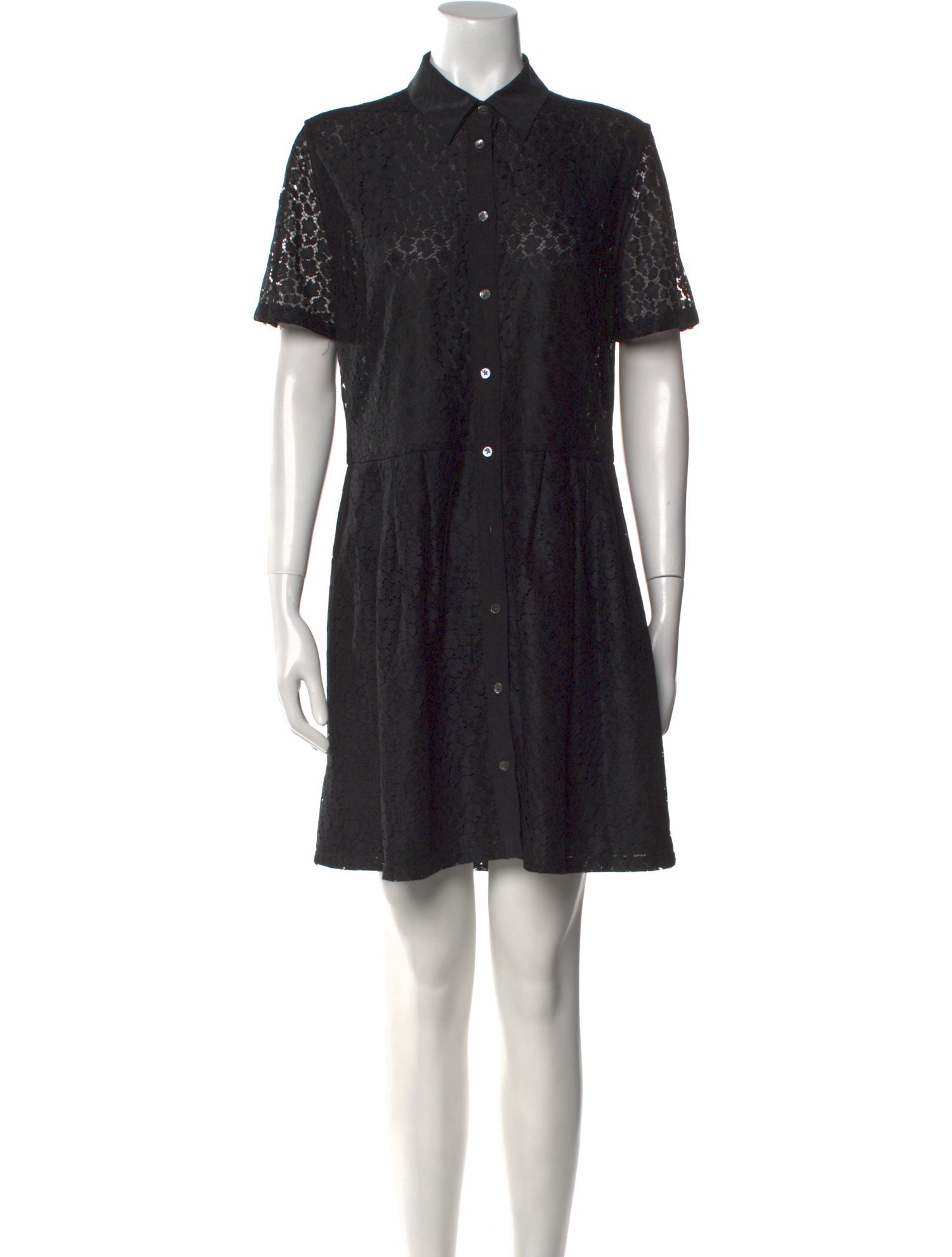 Equipment Lace Mini Dress