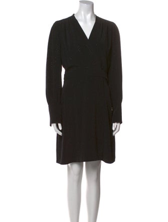 Equipment V-Neck Mini Dress