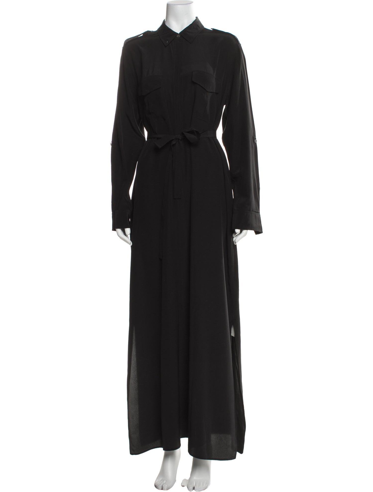 Equipment Silk Long Dress