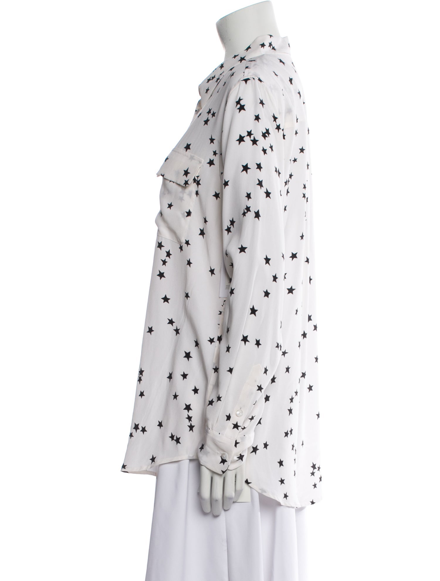 Equipment Silk Printed Sweater