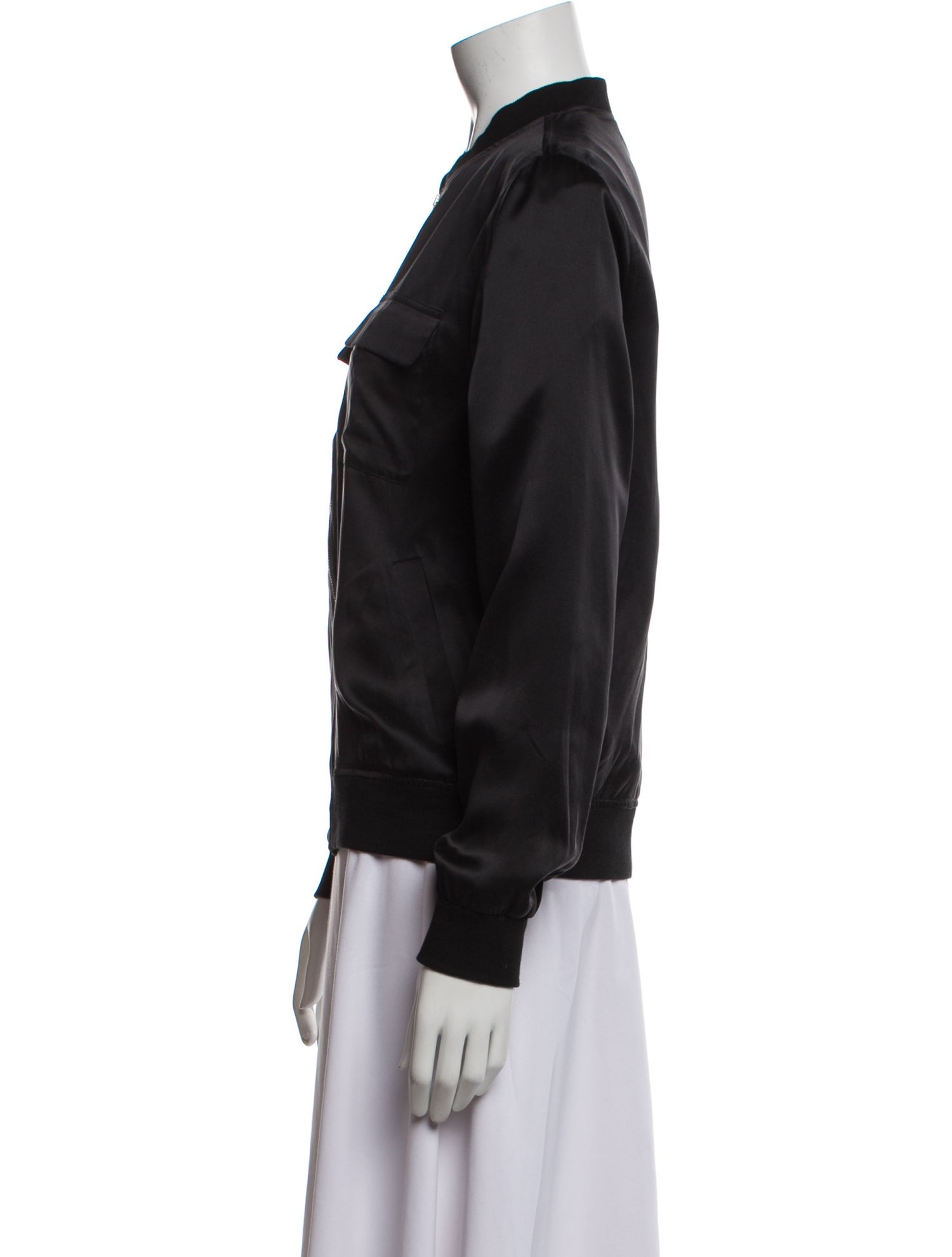Equipment Silk Bomber Jacket