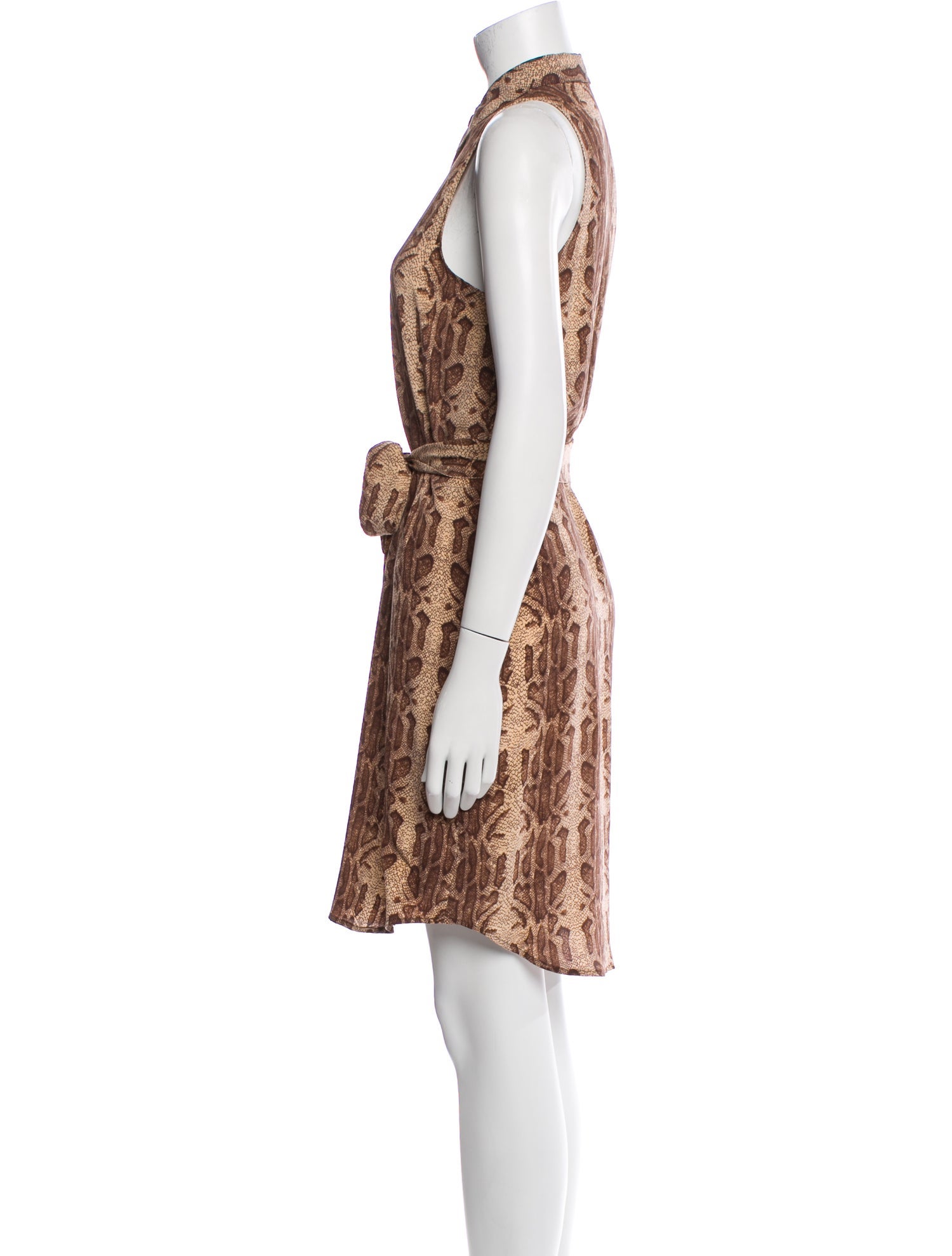 Equipment Silk Knee-Length Dress