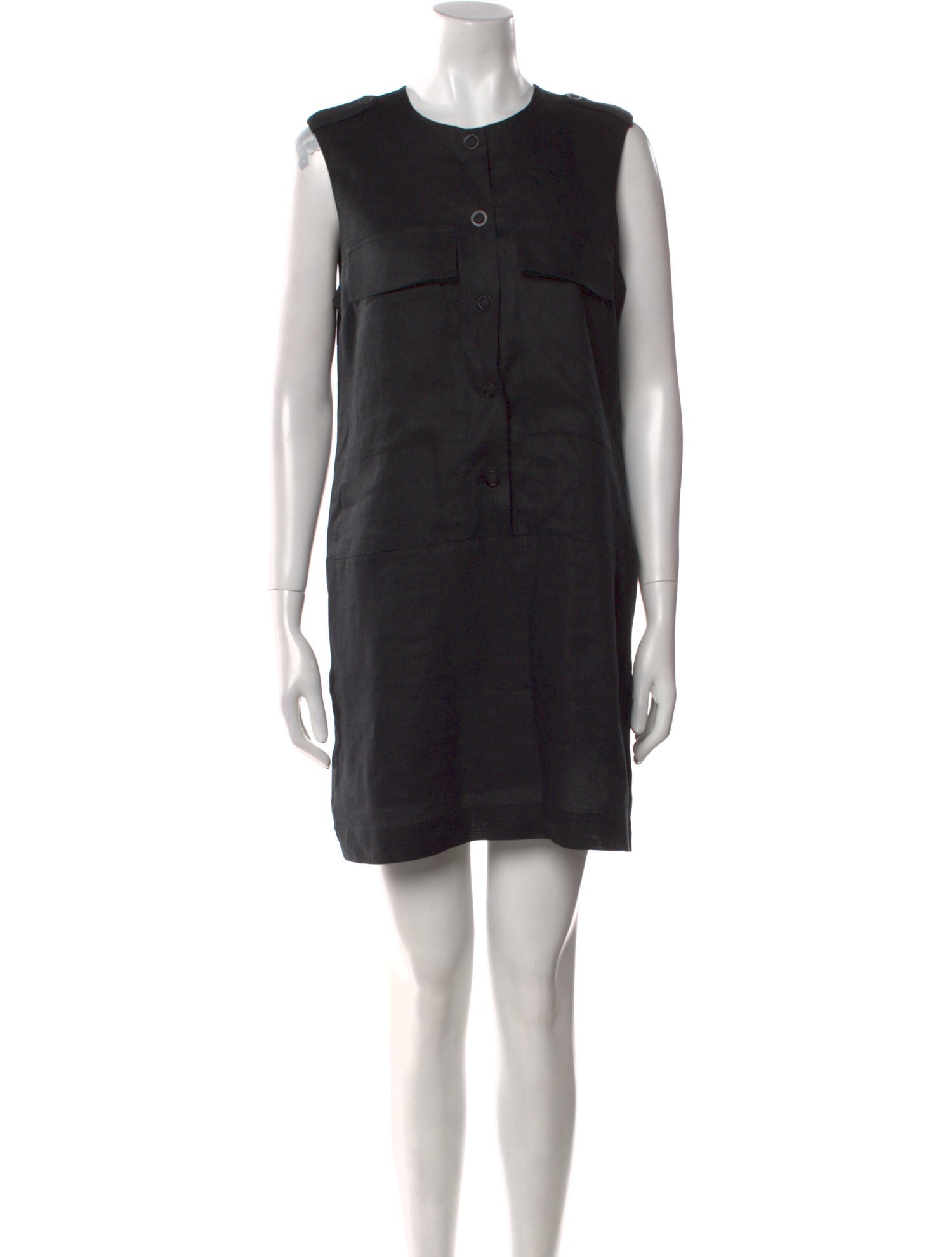 Equipment Linen Mini Dress