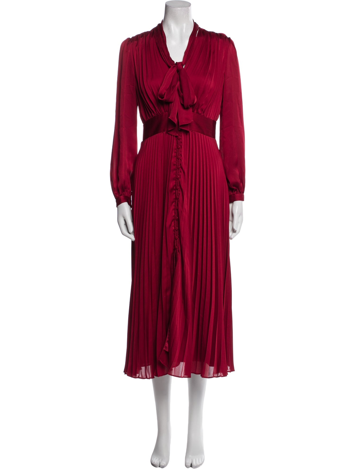 Equipment V-Neck Long Dress