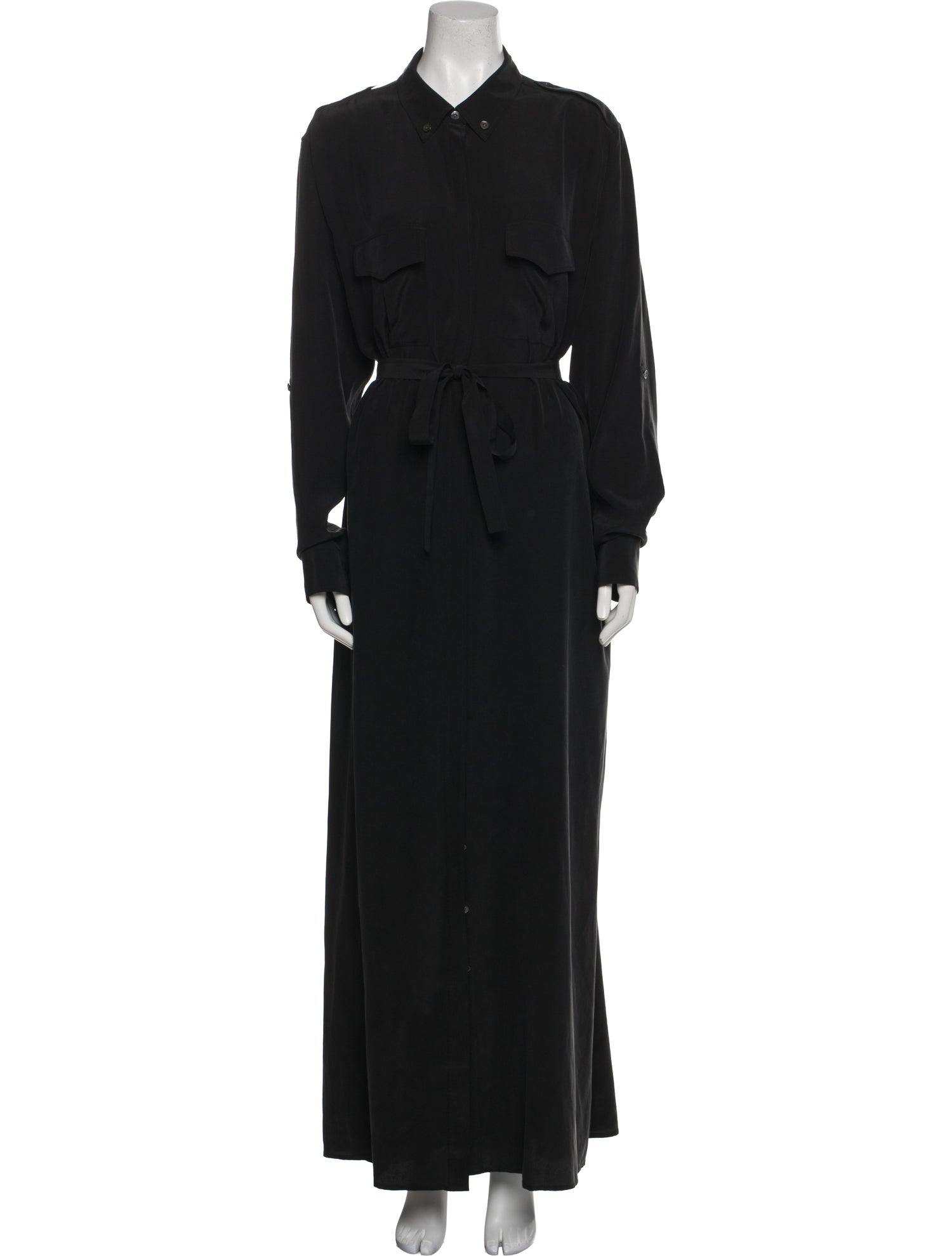 Equipment Silk Long Dress