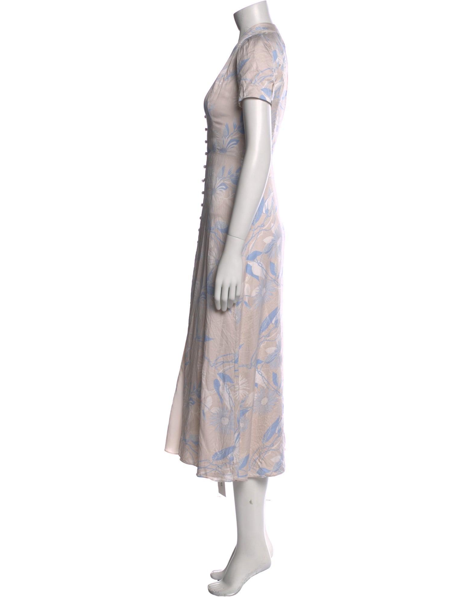 Equipment Silk Midi Length Dress