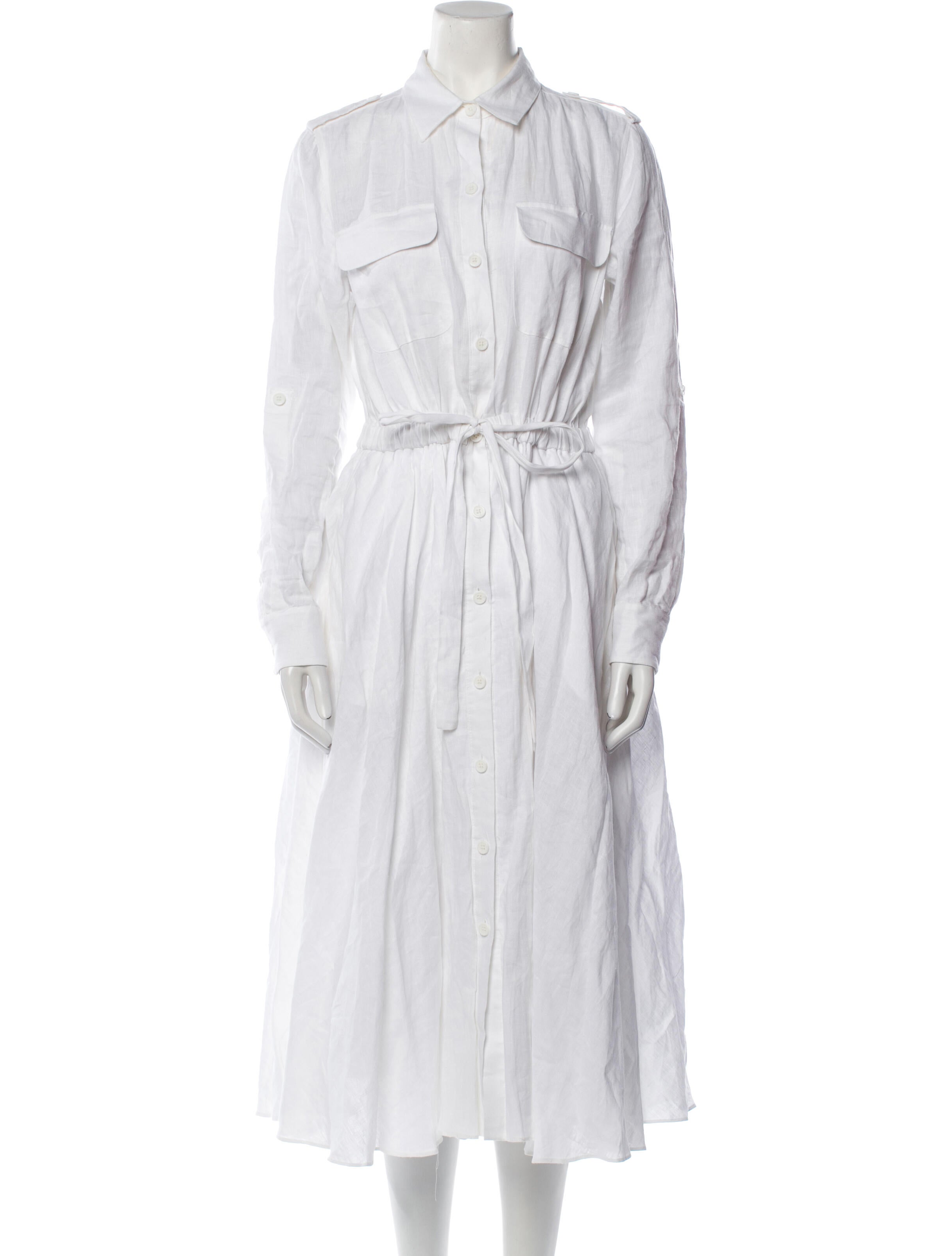 Equipment Linen Long Dress