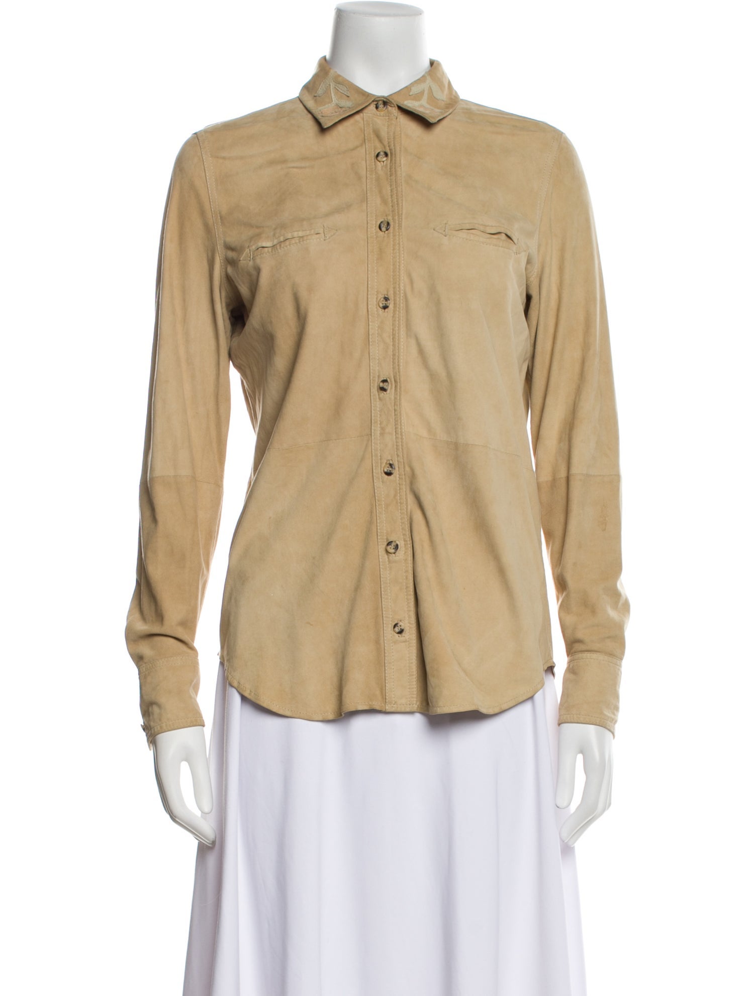 Equipment Goat Leather Utility Jacket