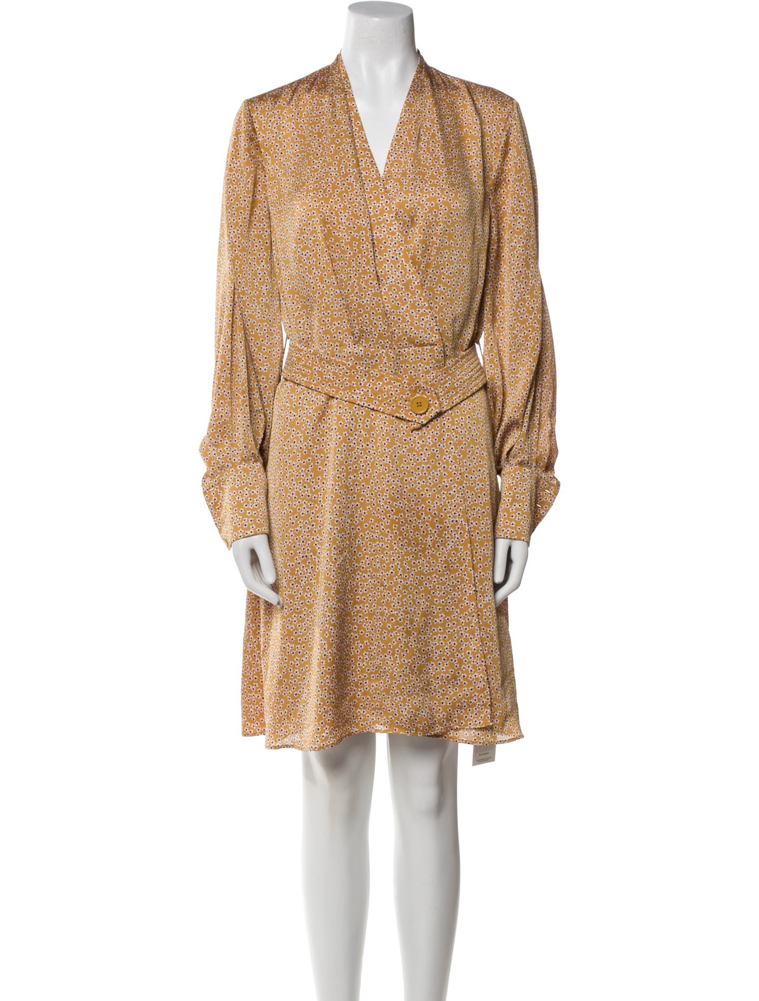 Equipment Printed Knee-Length Dress