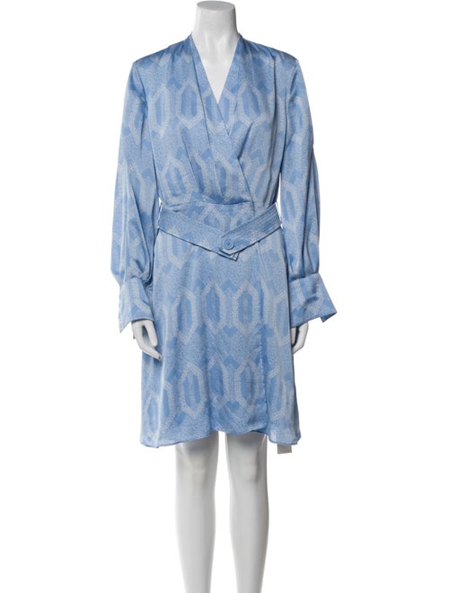 Equipment Printed Knee-Length Dress