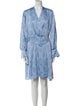 Equipment Printed Knee-Length Dress