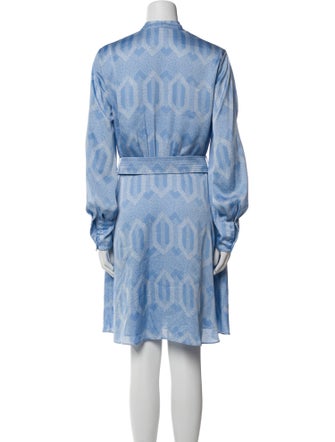 Equipment Printed Knee-Length Dress
