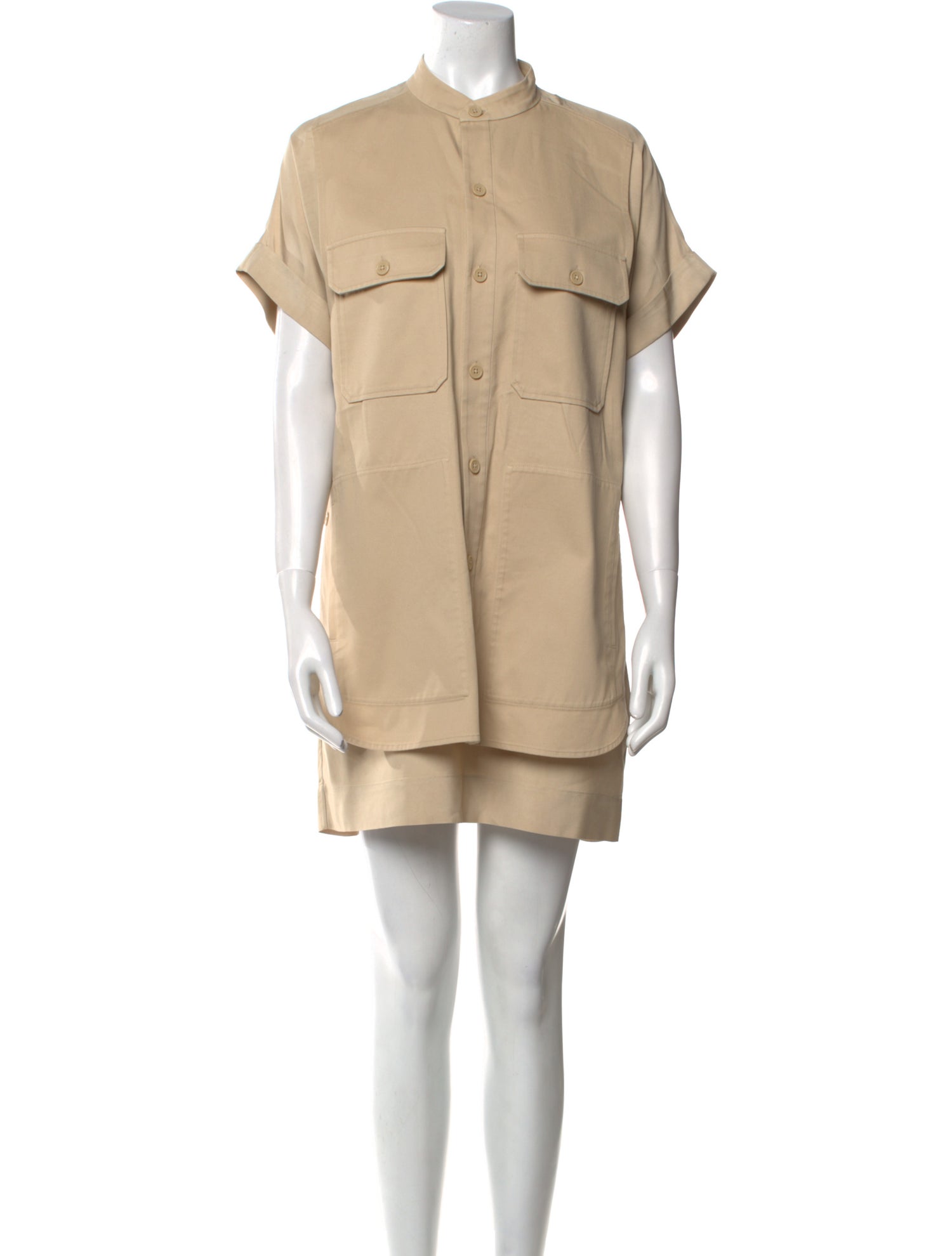 Equipment Mock Neck Mini Dress