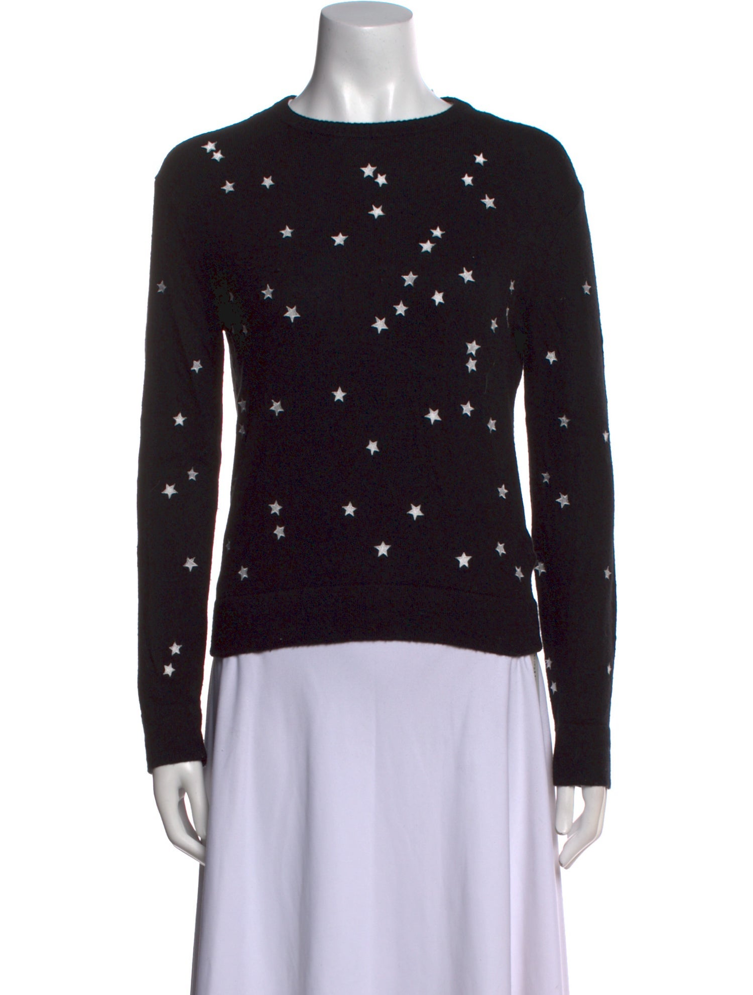 Equipment Printed Crew Neck Sweater