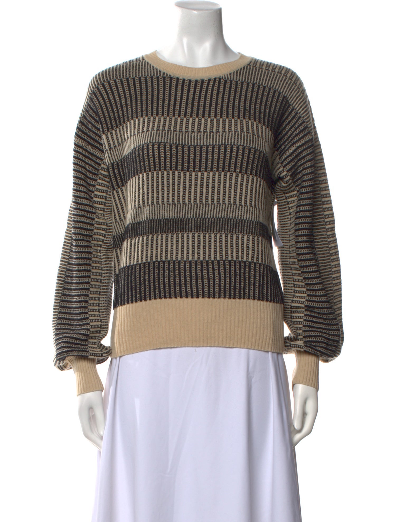 Equipment Wool Striped Sweater