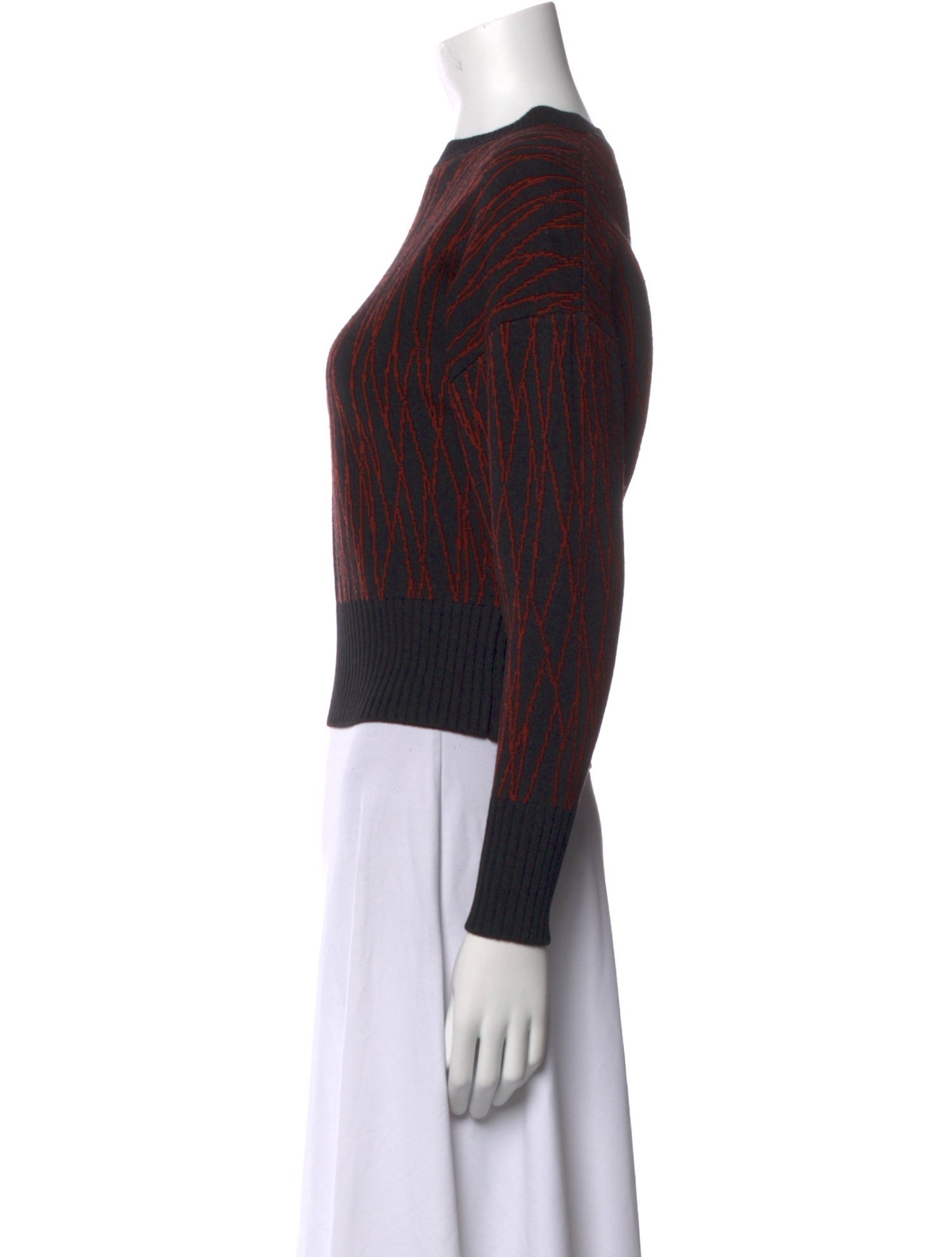 Equipment Wool Printed Sweater