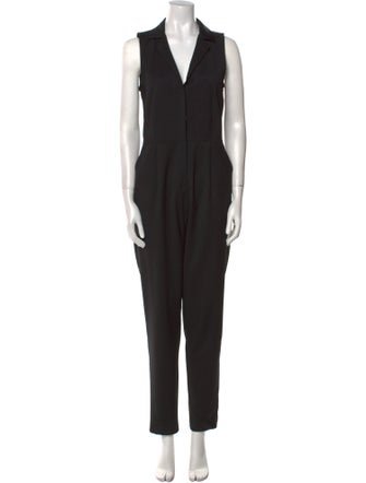Equipment Wool V-Neck Jumpsuit