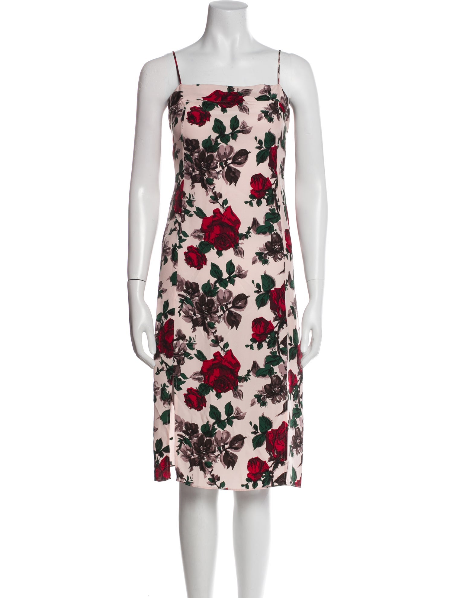 Equipment Silk Midi Length Dress