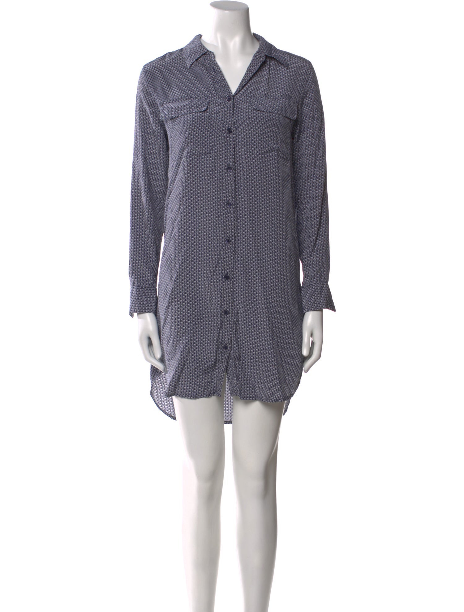 Equipment Silk Mini Dress