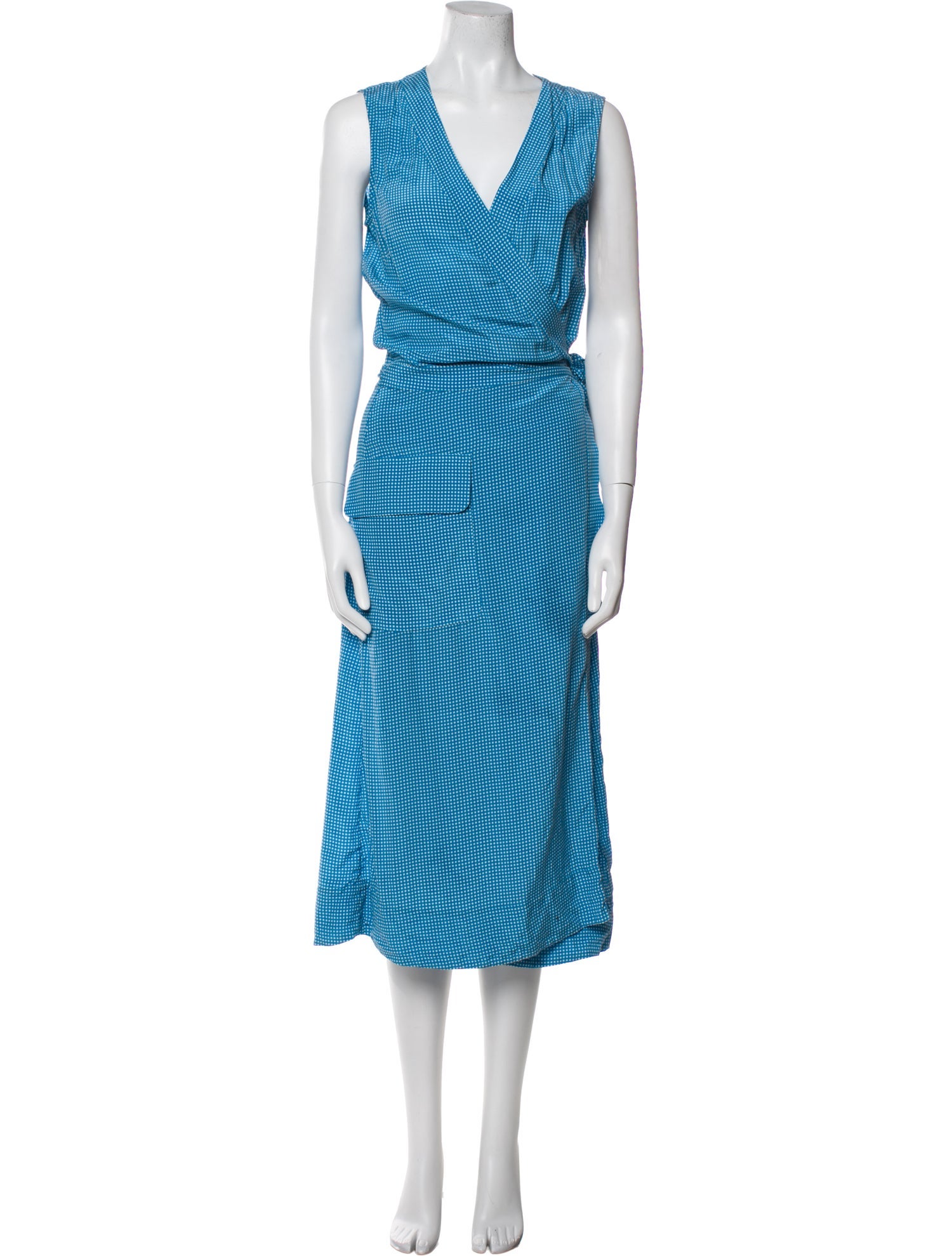 Equipment Silk Long Dress