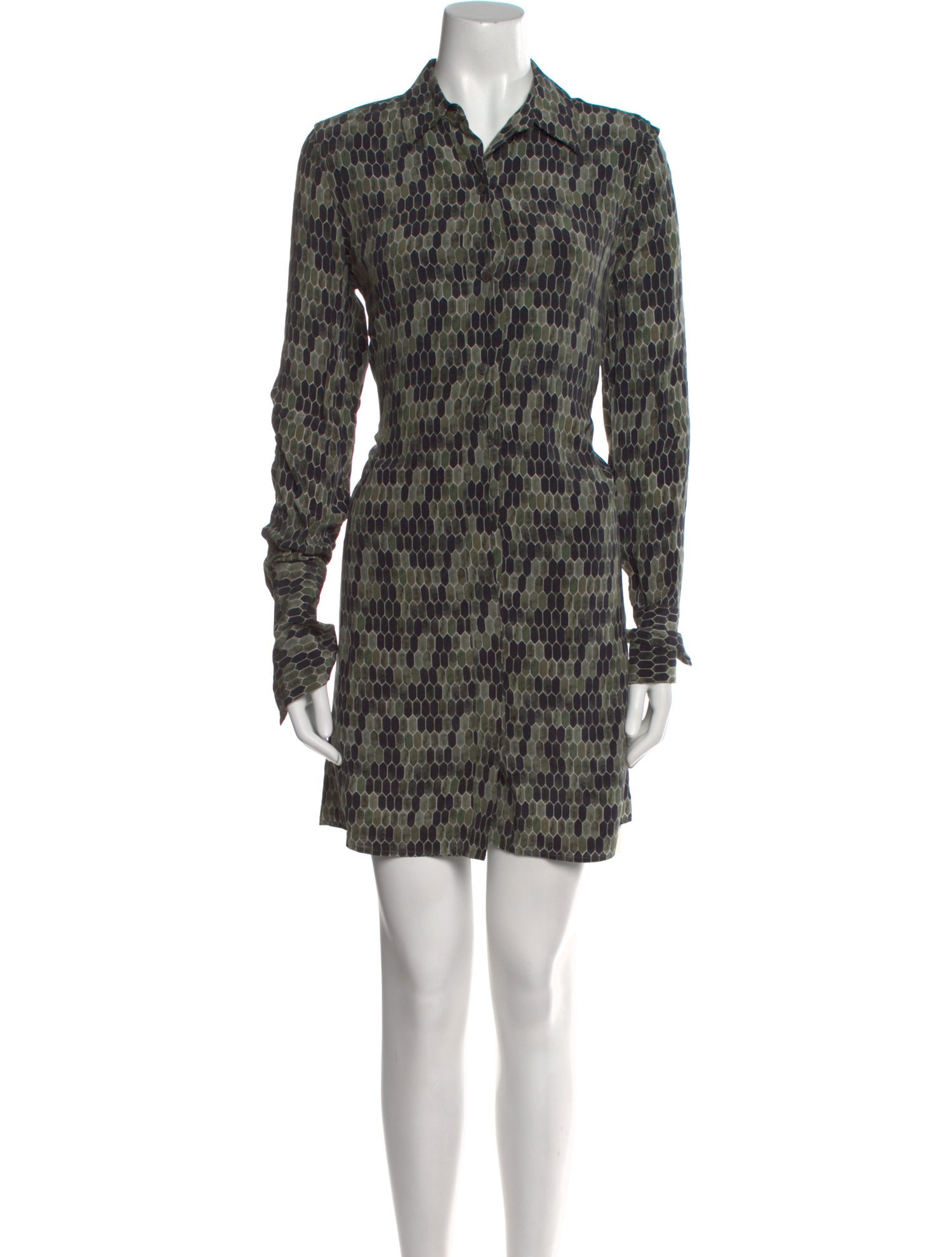 Equipment Silk Mini Dress