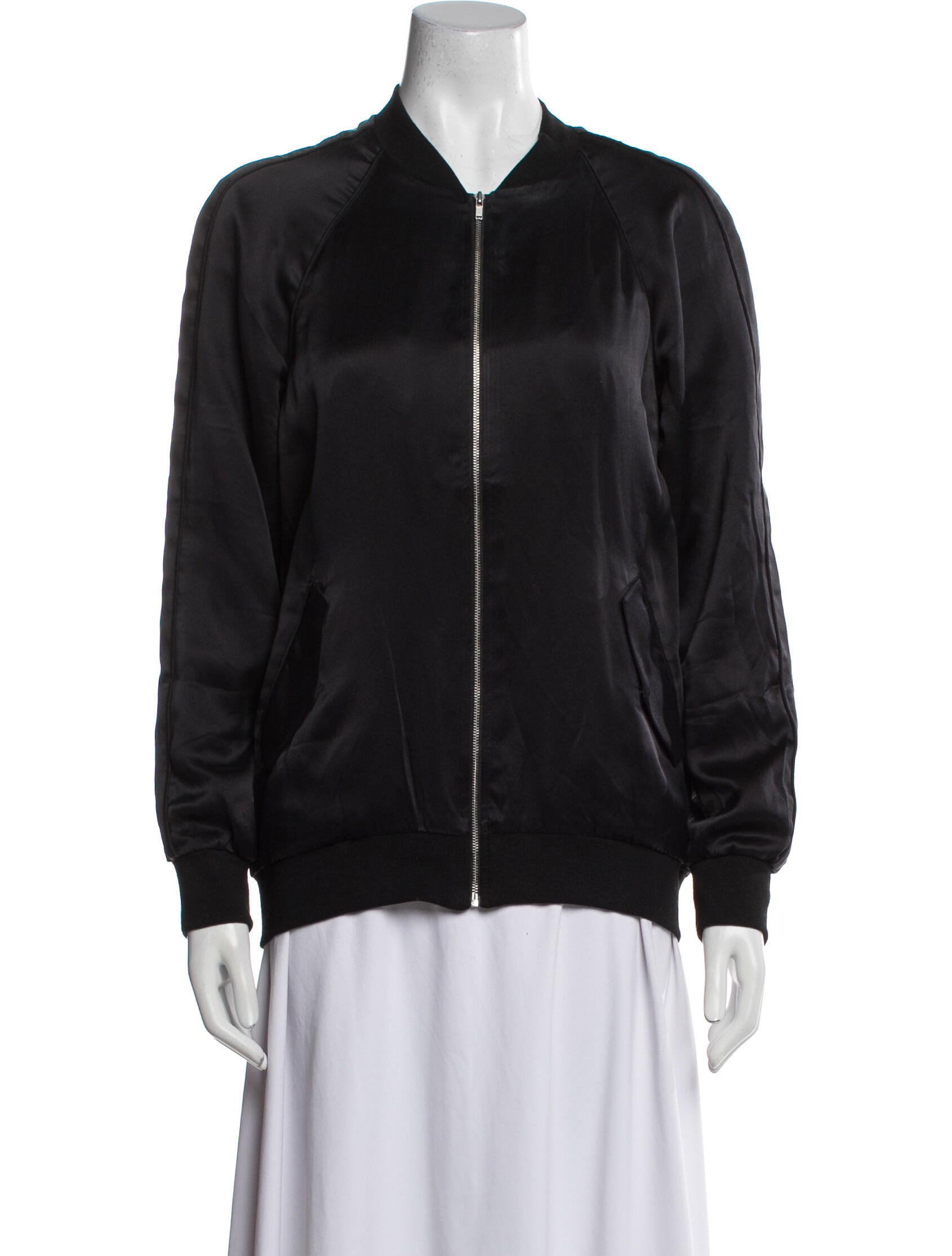 Equipment Silk Bomber Jacket