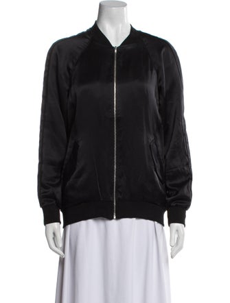 Equipment Silk Bomber Jacket