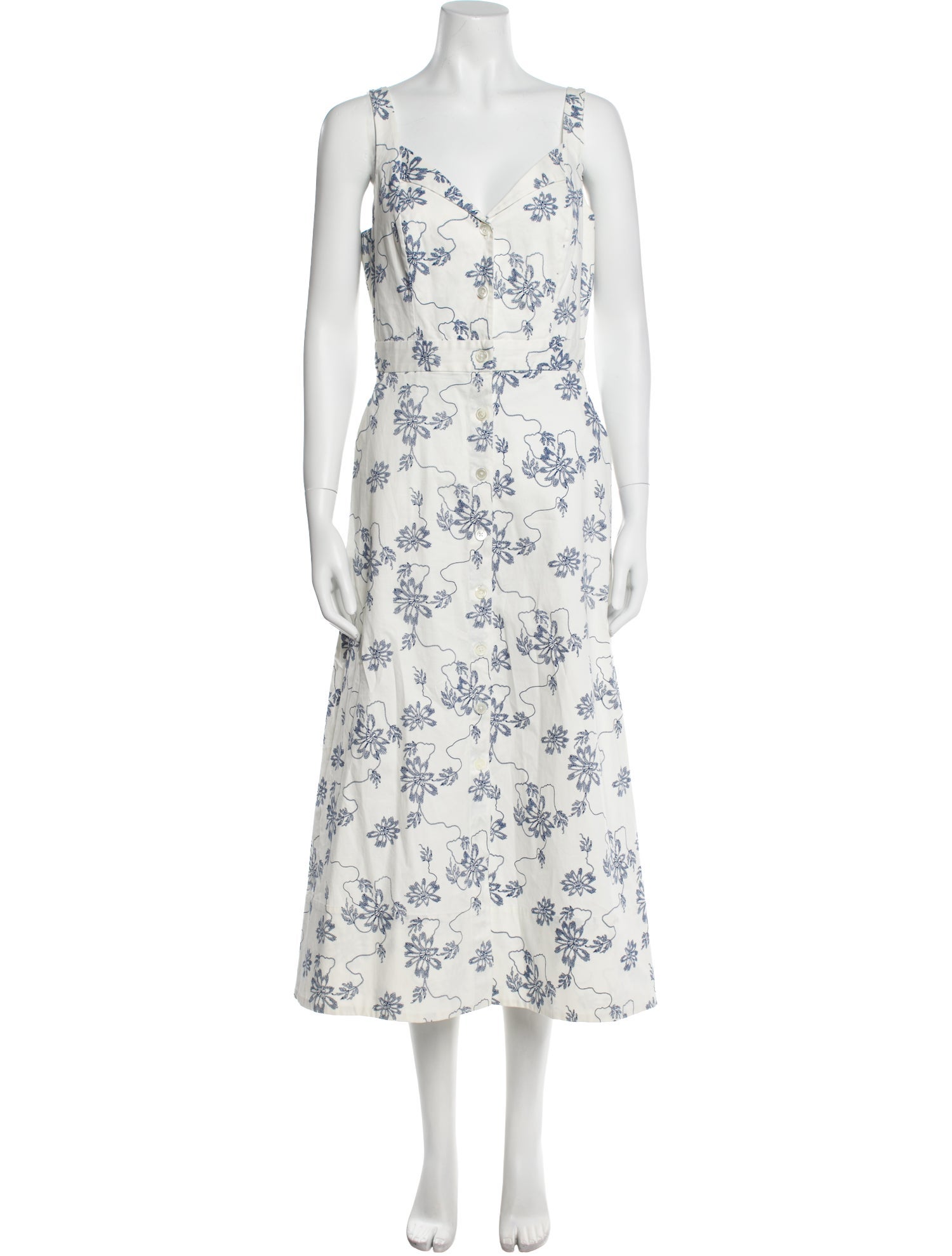 Equipment Floral Print Long Dress