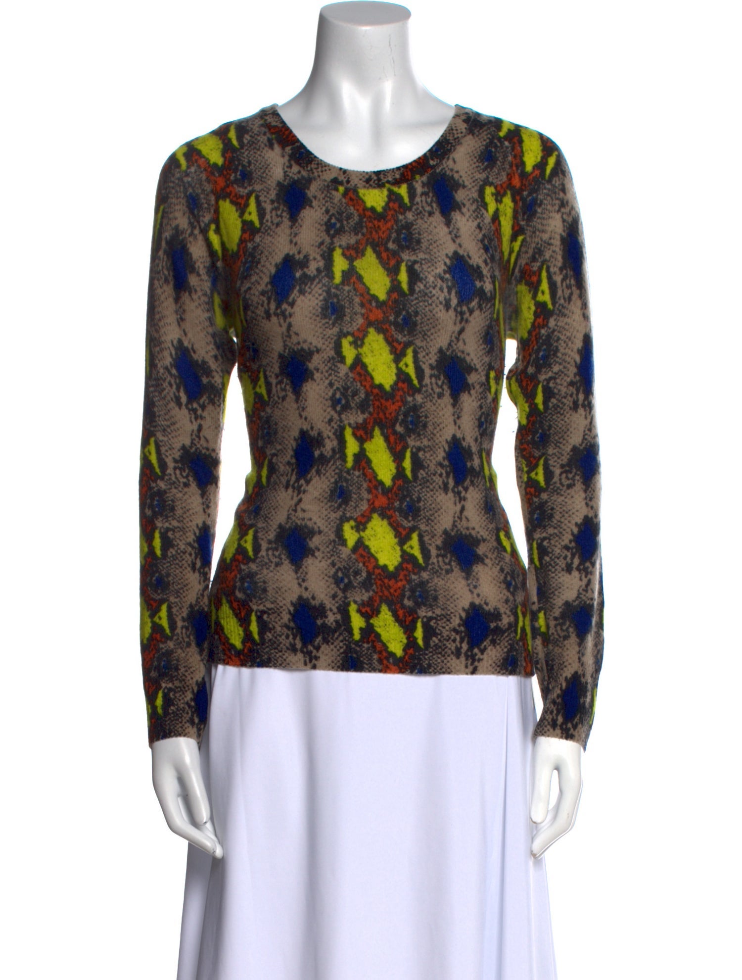 Equipment Cashmere Printed Sweater