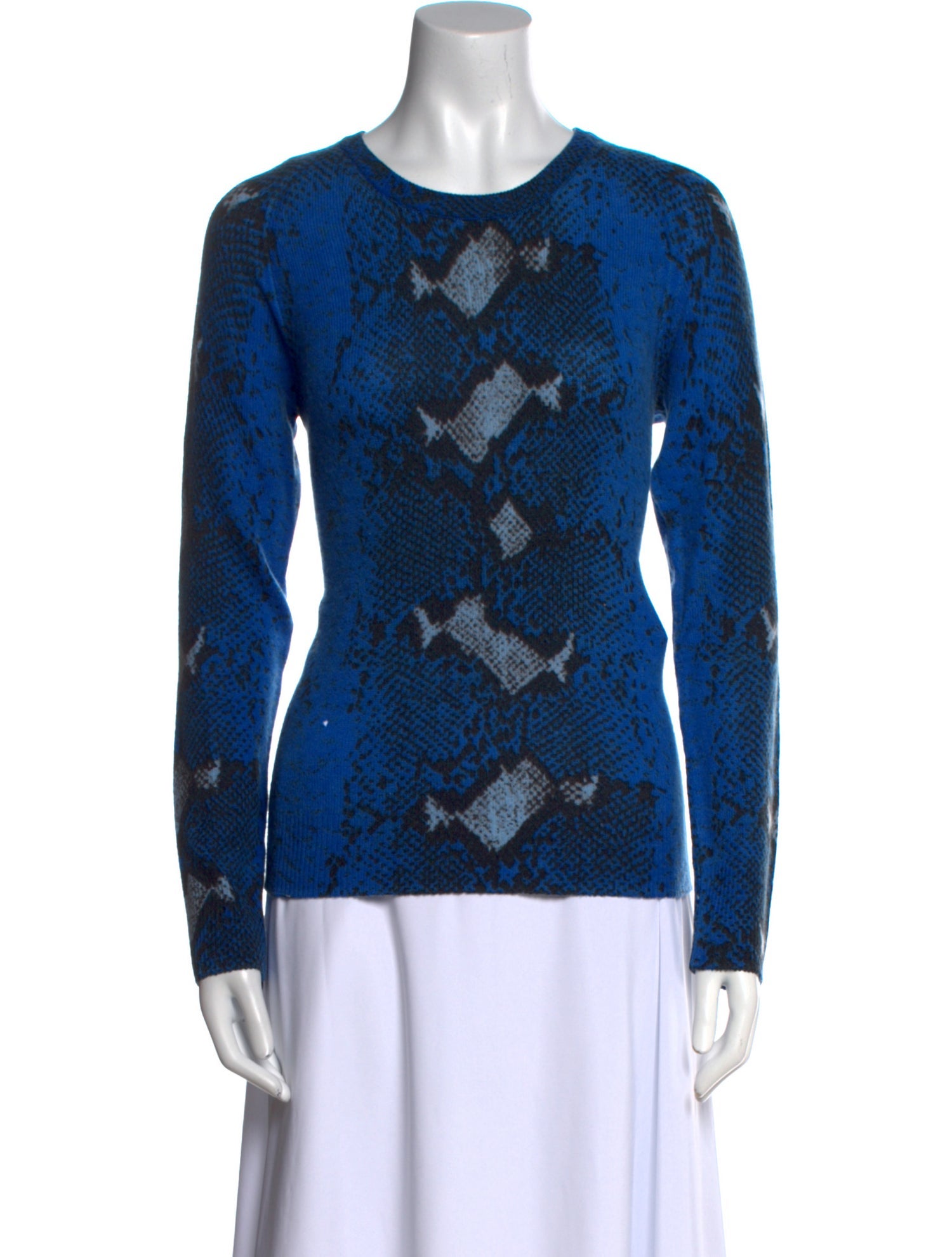 Equipment Cashmere Animal Print Sweater