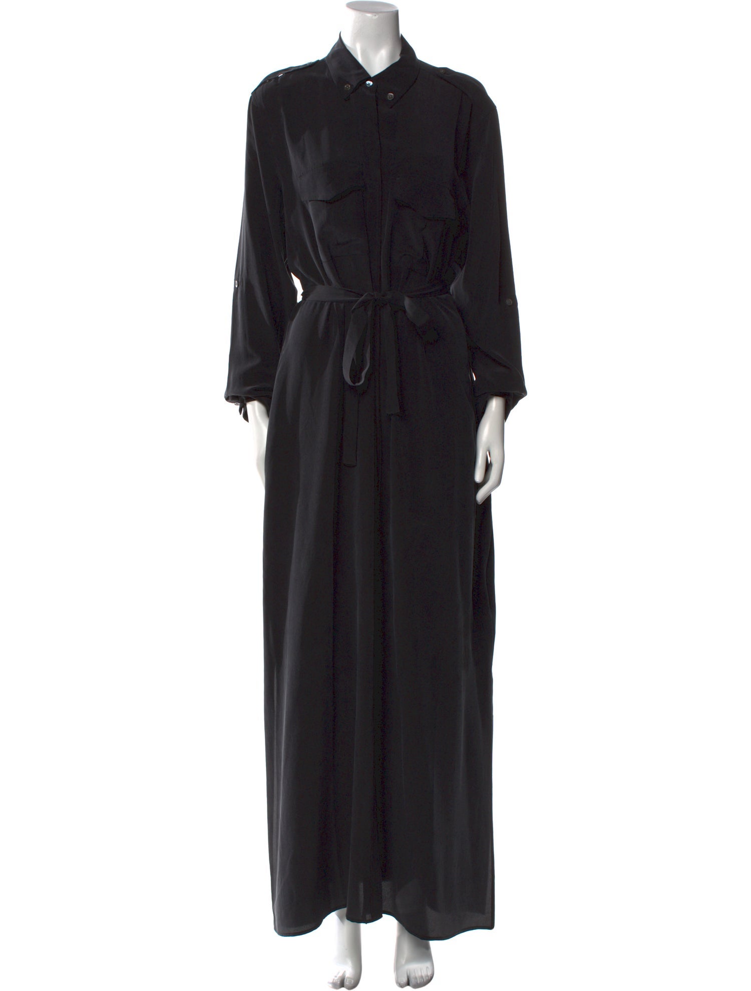 Equipment Silk Long Dress