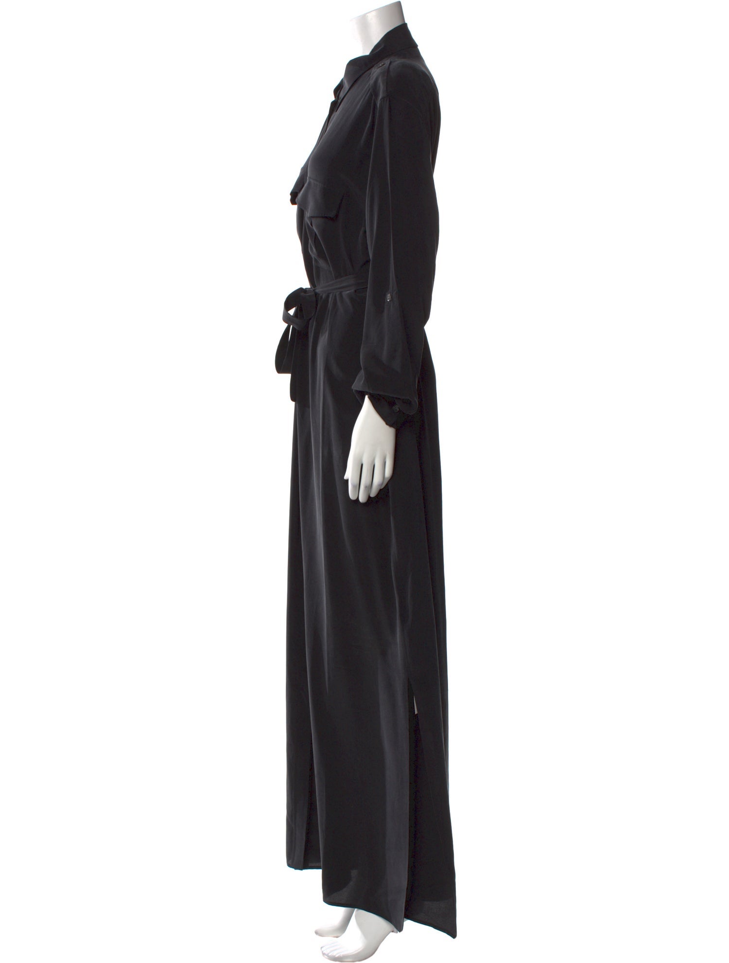 Equipment Silk Long Dress