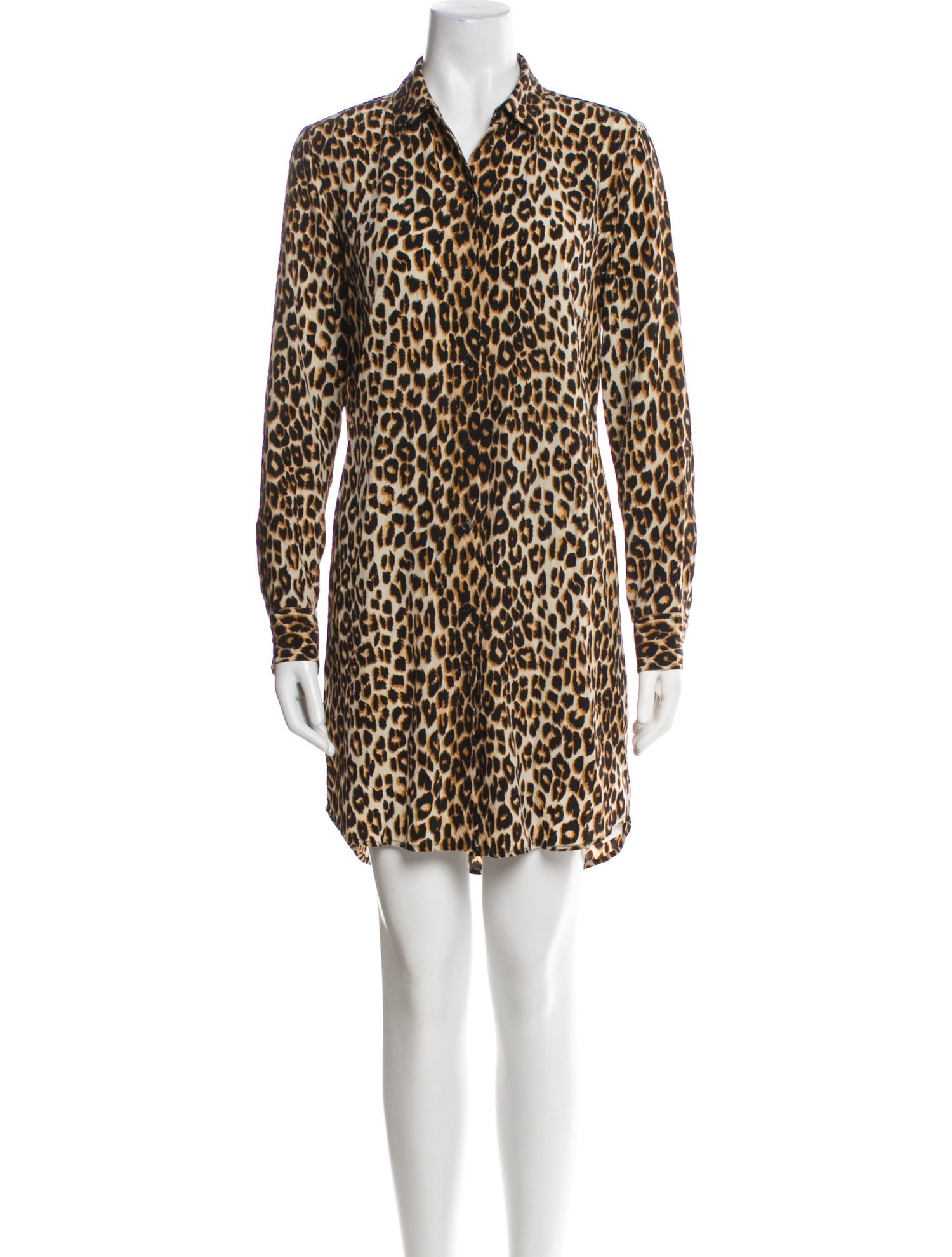 Equipment Silk Mini Dress