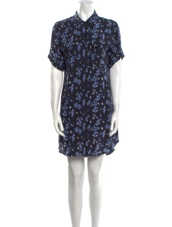 Equipment Silk Knee-Length Dress