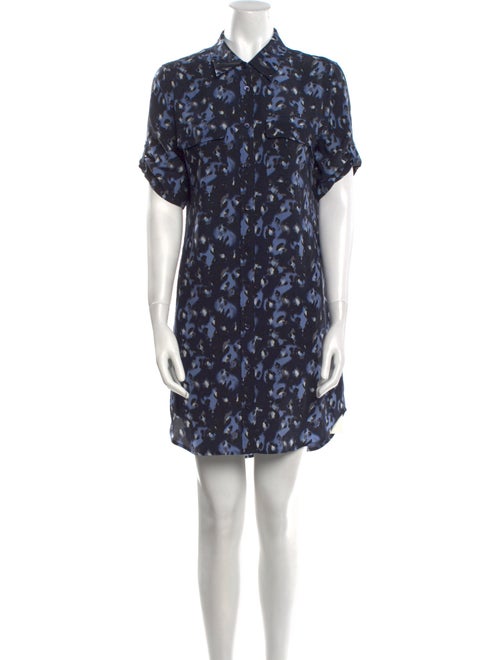 Equipment Silk Knee-Length Dress