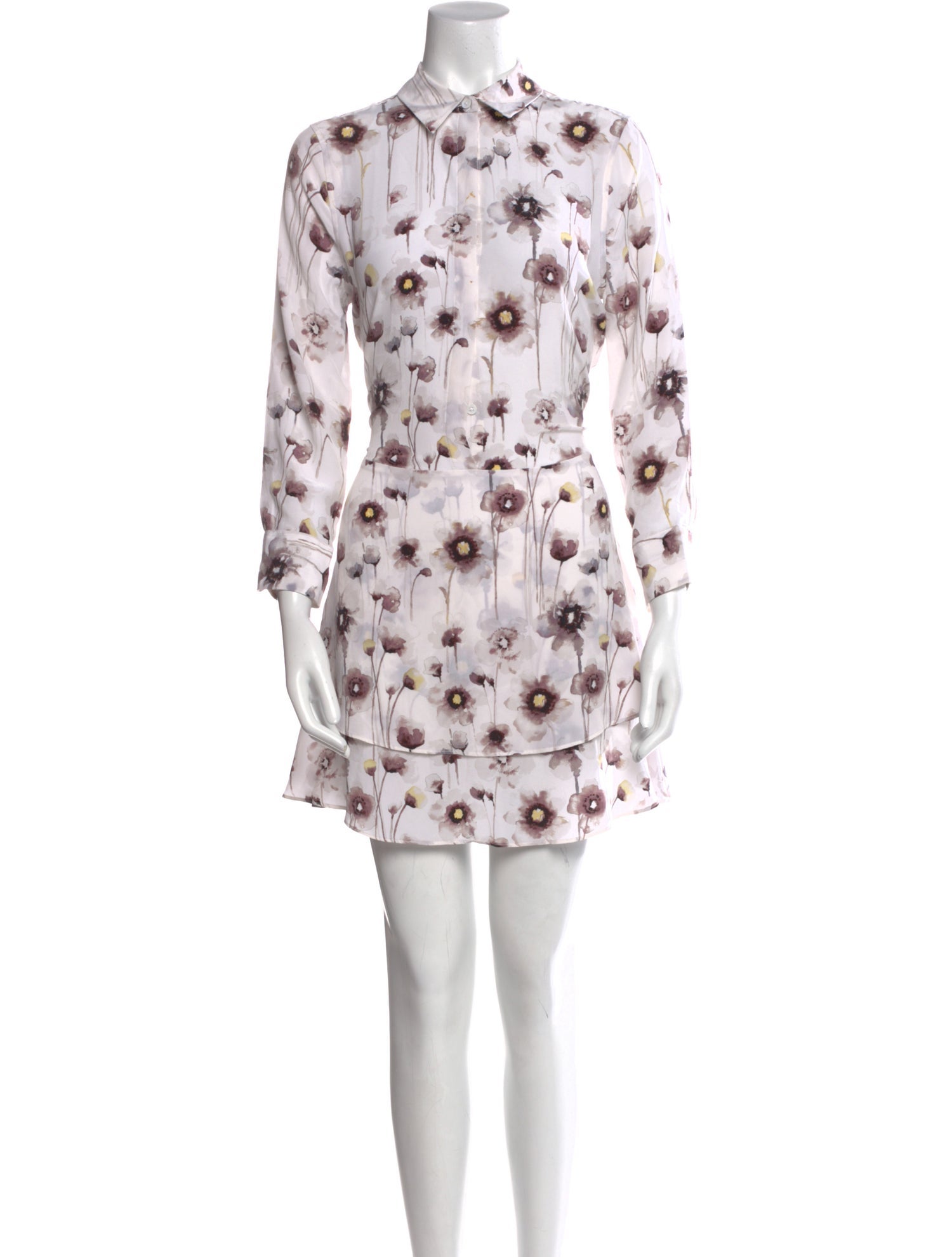 Equipment Silk Mini Dress