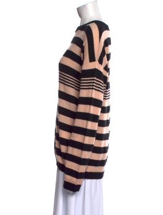 Equipment Striped Crew Neck Sweater