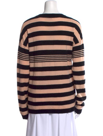 Equipment Striped Crew Neck Sweater